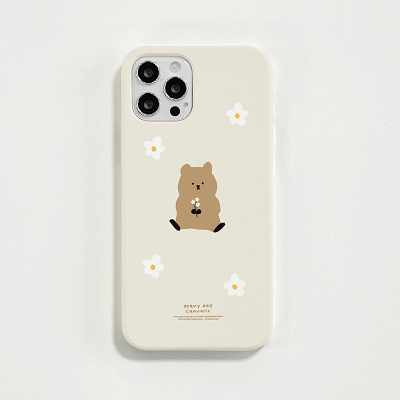 493 Quokka Mile Phone Case (Hard 普通硬殼)