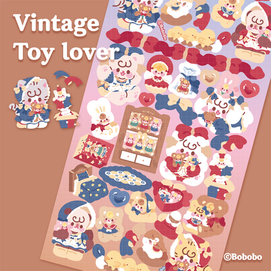 【現貨】Near and Dear Toy Lover Sticker (2色)