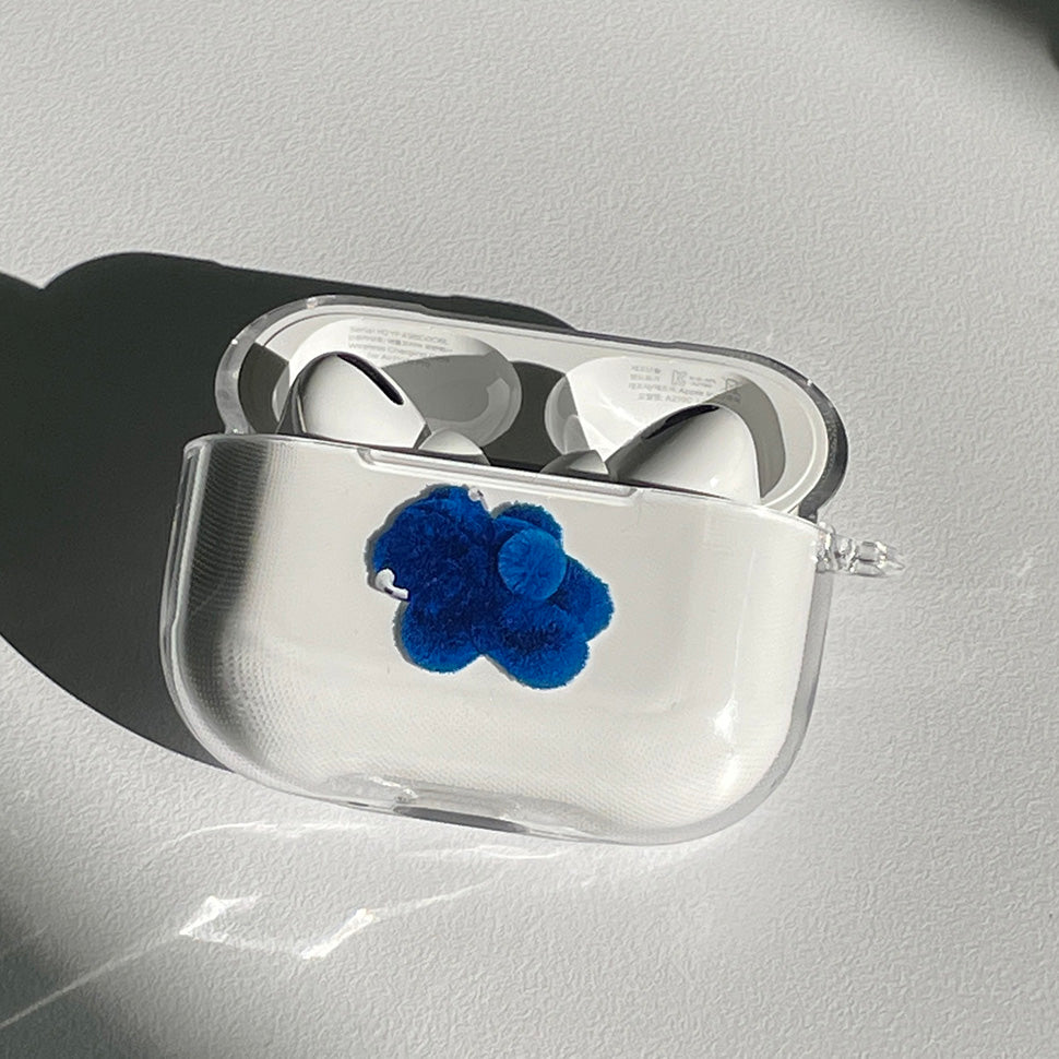 Byemypie Lazy Bear Airpods Case (Clear)