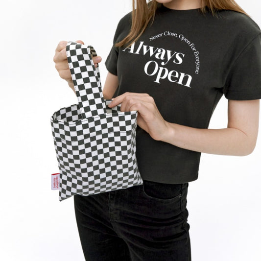 Checkerboard Mini Eco Bag