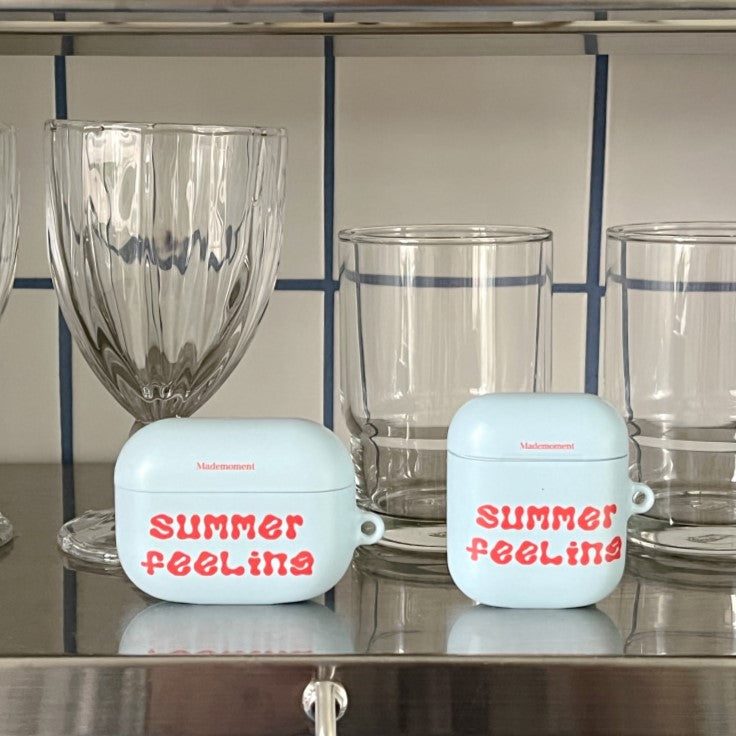 Summer Feeling Lettering Airpods Case (Hard 硬殼)