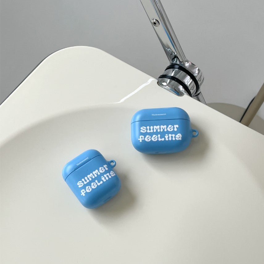 Summer Feeling Lettering Airpods Case (Hard 硬殼)