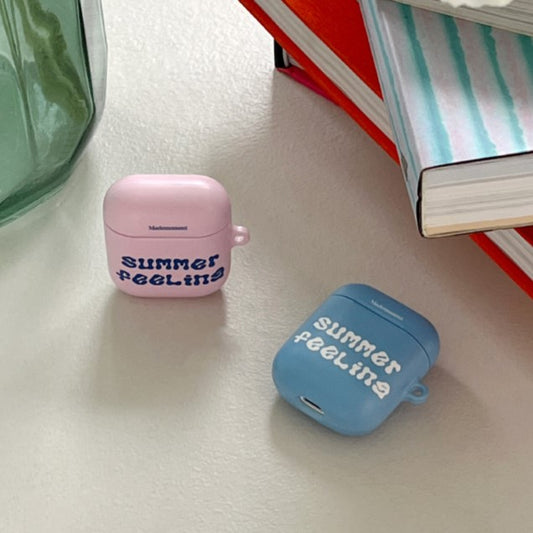 Summer Feeling Lettering Airpods Case (Hard 硬殼)