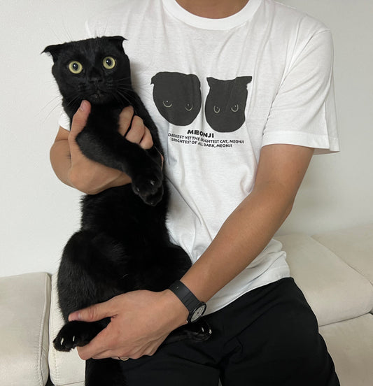 Meonji Brightest Cat T-shirt (2色)