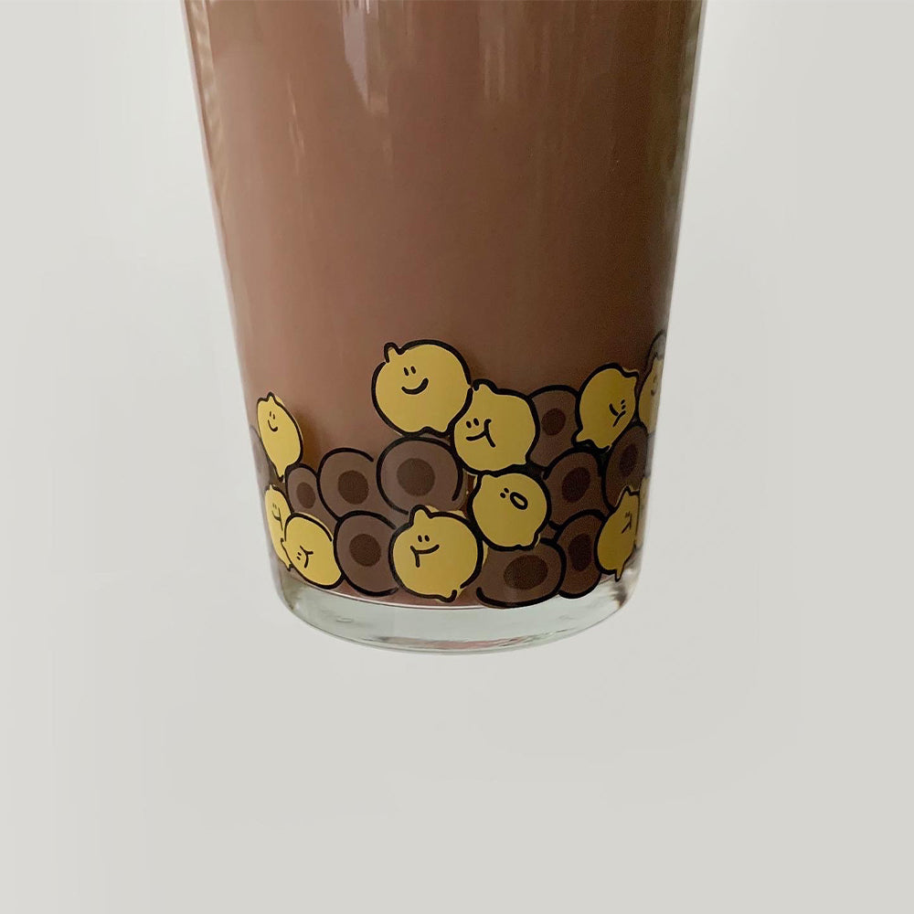 Second Morning Bubble Tea Glass Cup