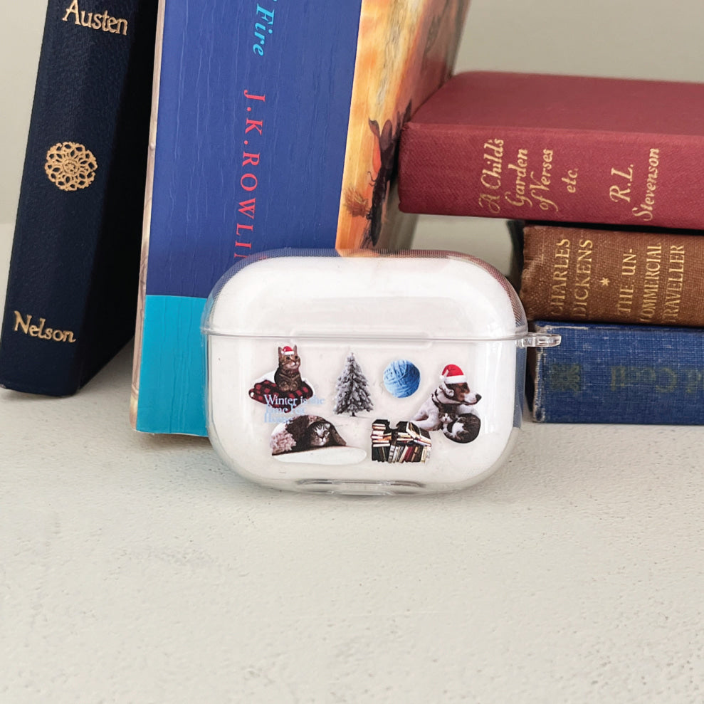 【X-mas🎄】Mademoment Time For Home Airpods Case (Clear 透明殼)