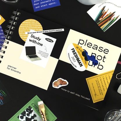 Paperian Nice Mood Sticker Pack -School (30EA)
