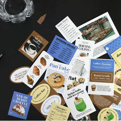 Paperian Nice Mood Sticker Pack -Coffee (30EA)