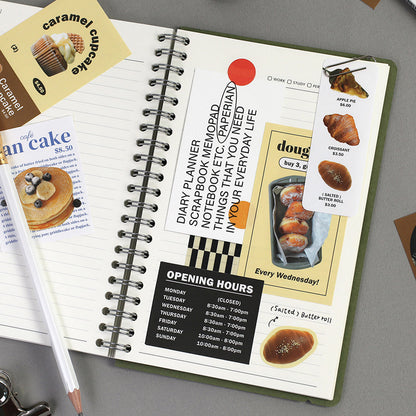 Paperian Nice Mood Sticker Pack -Coffee (30EA)