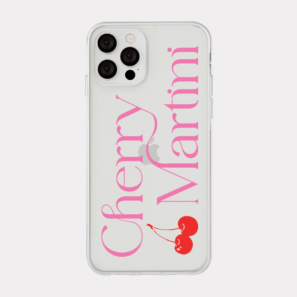 Cherry Martini Phone Case (Clear/Tank 透明/透明Tank款)