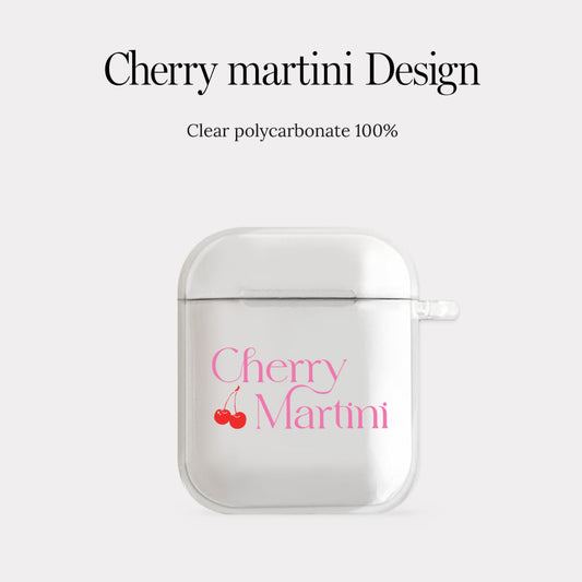 Mademoment Cherry Martini Airpods Case (Clear 透明殼)