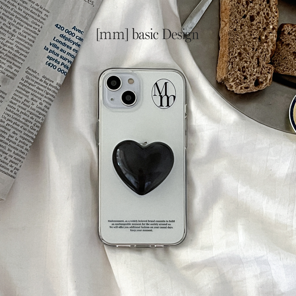 Mademoment Basic Phone Case (Clear/Tank 透明/透明Tank款) (2色) – mydeermoon ...