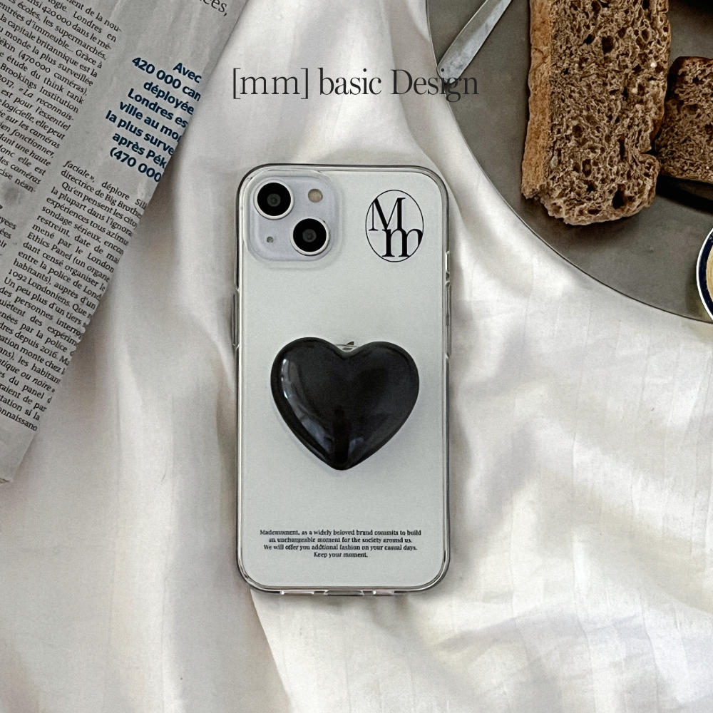 Mademoment Basic Phone Case (Clear/Tank 透明/透明Tank款) (2色)