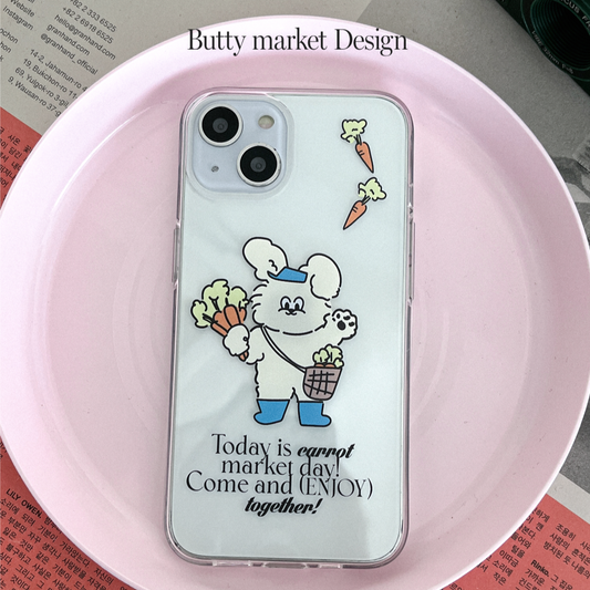 Mademoment Butty Market Phone Case (Clear/Tank 透明/透明Tank款)