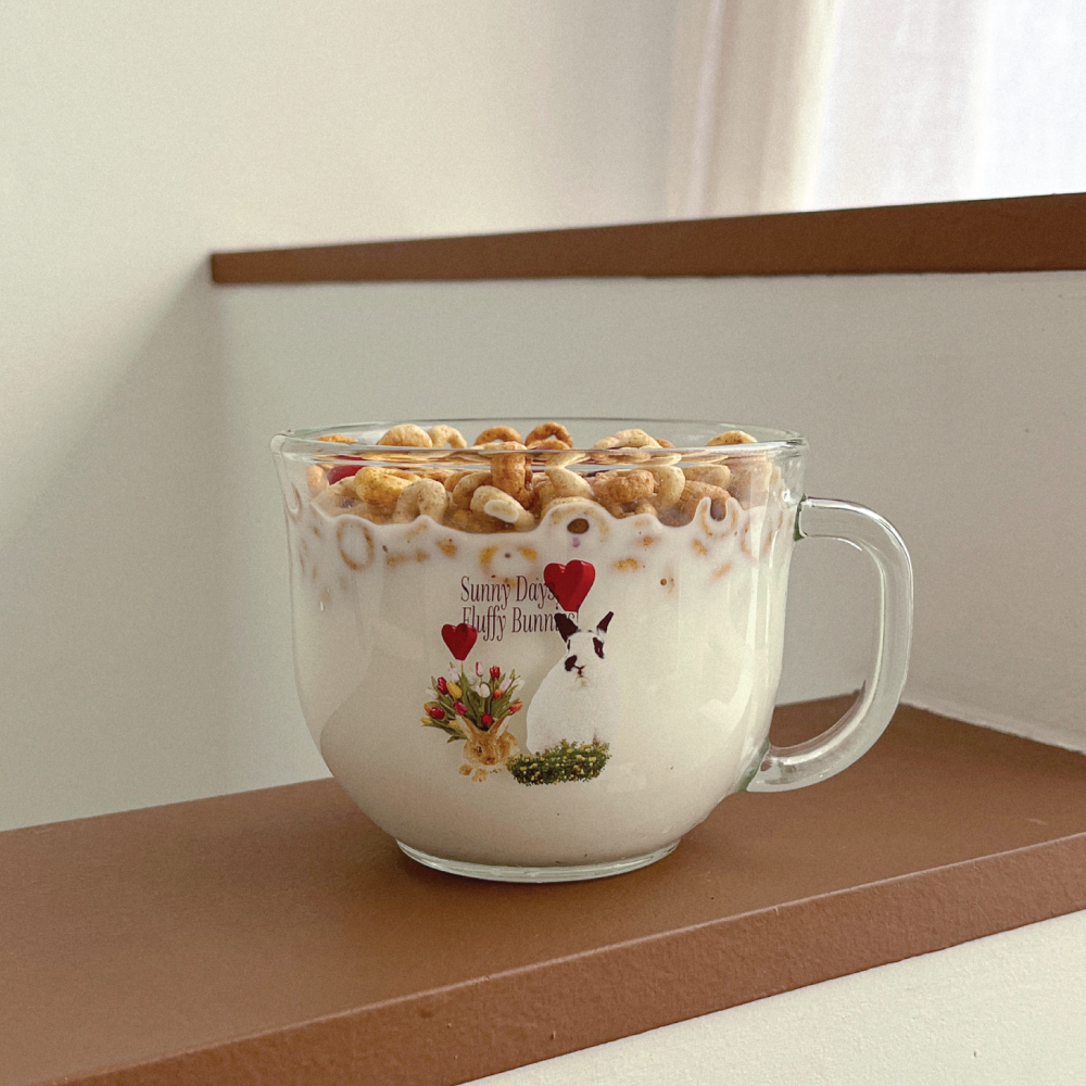 Mademoment Garden Bunnies Cereal Cup