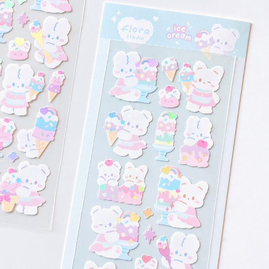 Floro Studio Icecream Babies Sticker