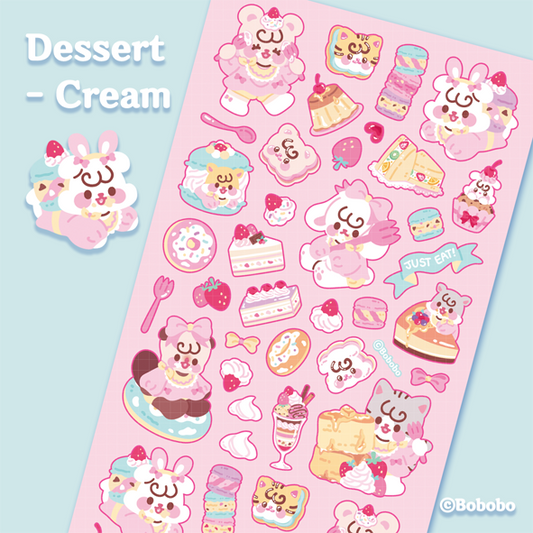 Near and Dear Dessert Sticker (2色)