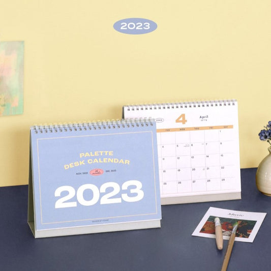 Iconic 2023 Color Palette Desk Calendar
