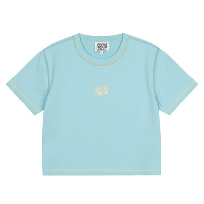 MARITHÉ FRANÇOIS GIRBAUD W CLASSIC LOGO BABY CROP TEE (3 Colors)