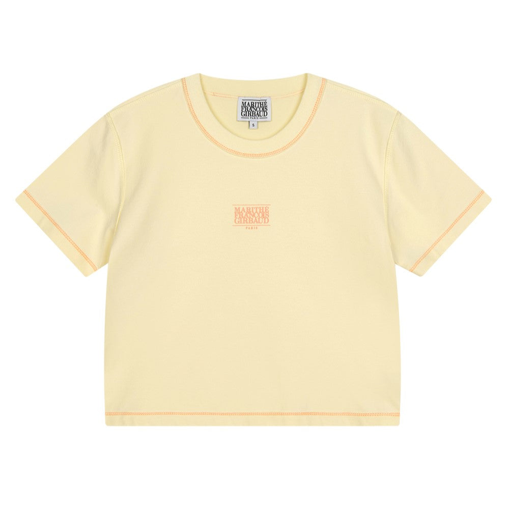 MARITHÉ FRANÇOIS GIRBAUD W CLASSIC LOGO BABY CROP TEE (3 Colors)