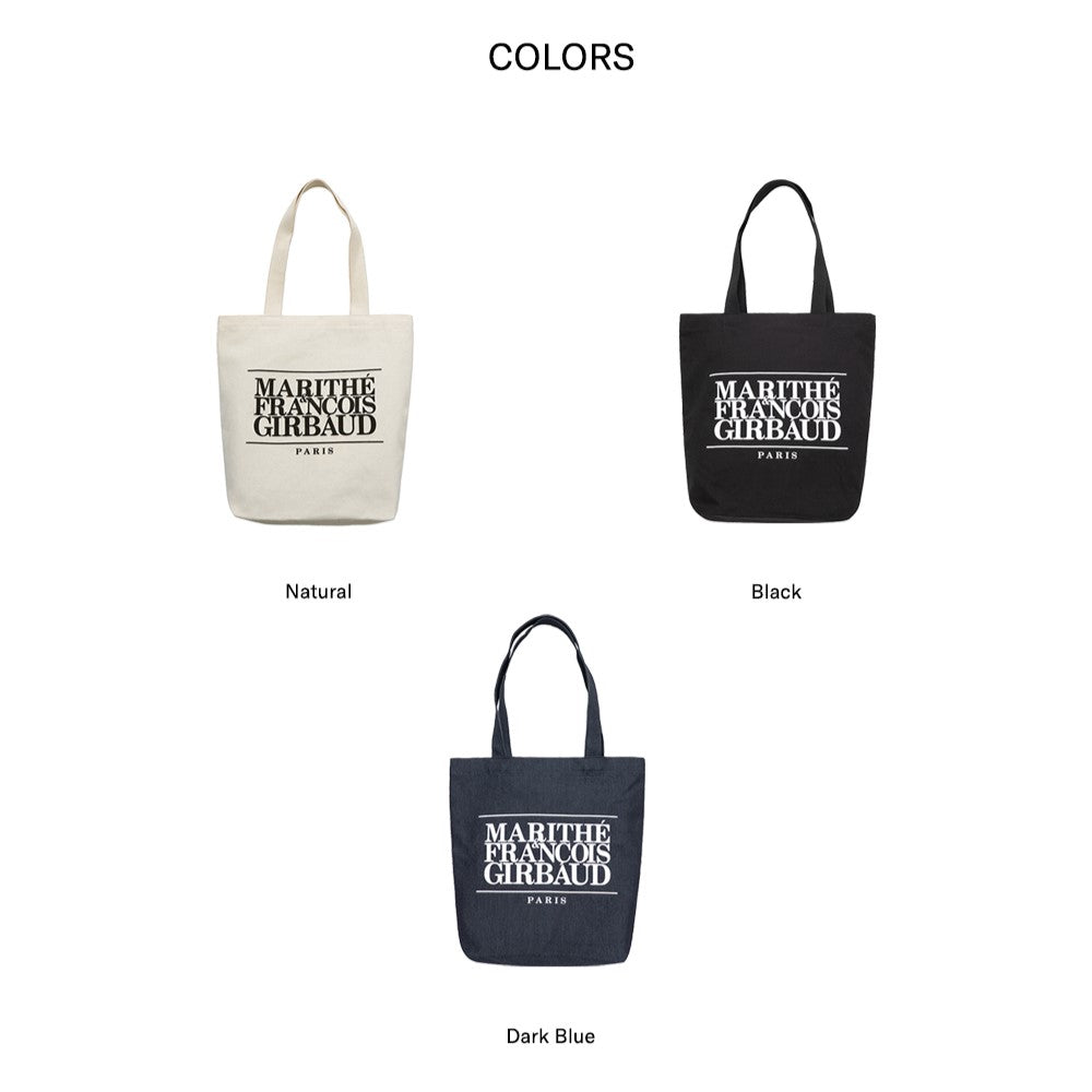 MARITHÉ FRANÇOIS GIRBAUD CLASSIC LOGO ECO BAG (3 Colors)