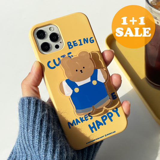 【1+1 Sale】501 Being Cute (Hard 硬殼) + Acrylic Tok