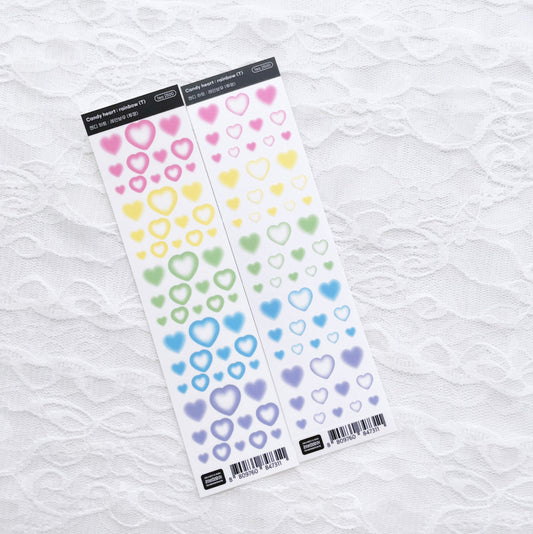 Love Me More Candy Heart Sticker (2款)