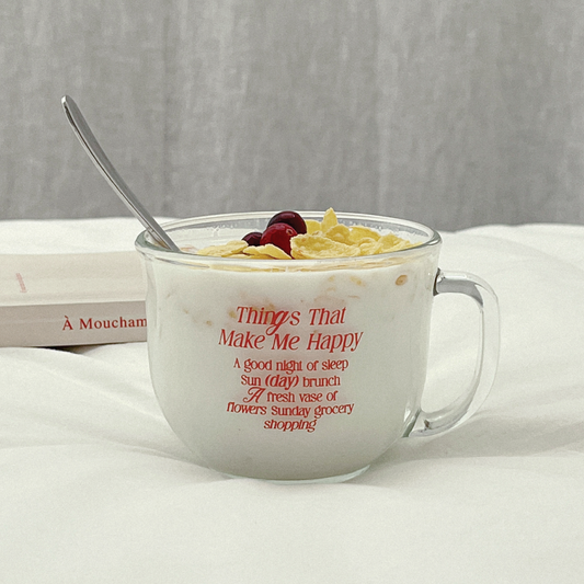 Mademoment Happy List Cereal Cup