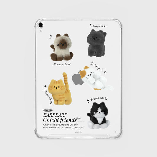 CHICHI FRIENDS Ipad Clear Case