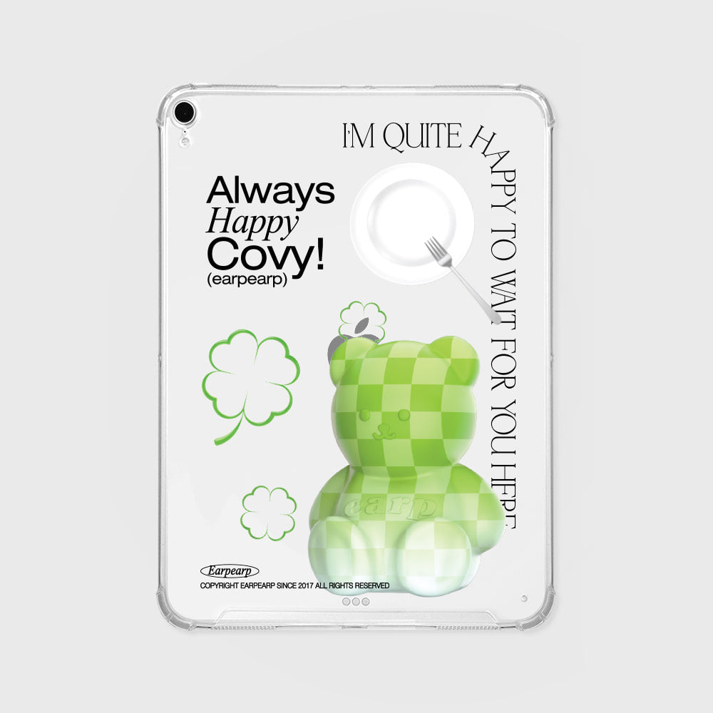 ALWAYS HAPPY COVY Ipad Clear Case