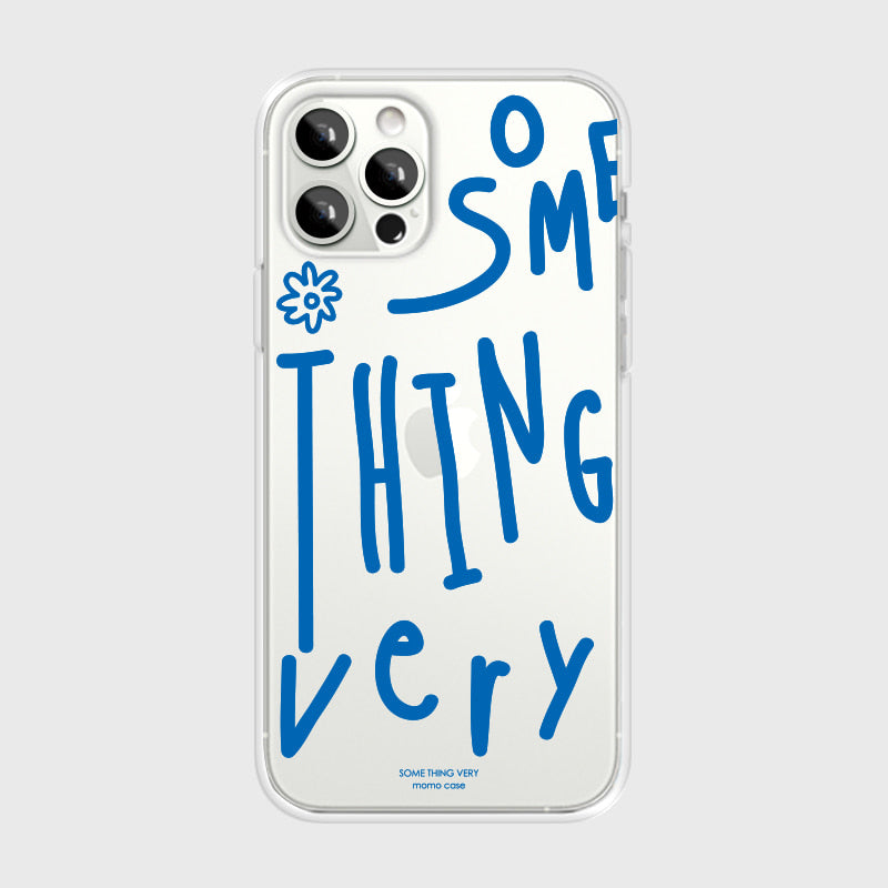 509 Something (Blue) Phone Case (Clear 透明殼)