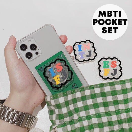 Momocase MBTI Acrylic Set Phone Case (Card Pocket Jelly Case 透明插卡款)