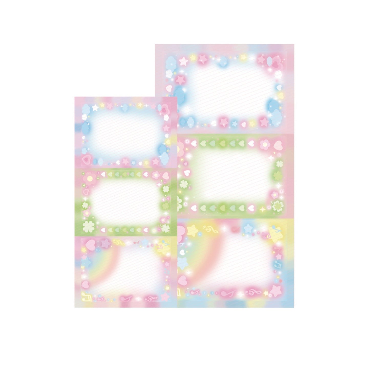 Pearly Button Candy Filter Sticker (2EA)