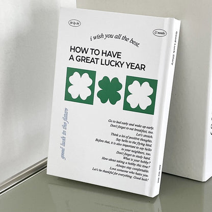 Bit by bit Good Luck Diary (12 Months) (3色)