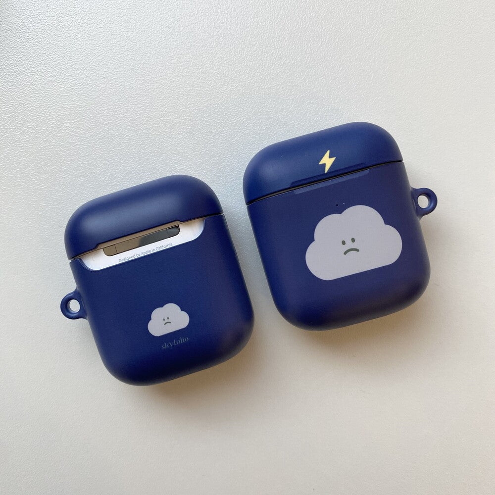 【加購Keyring】Skyfolio White/Dark Cloud Airpods Case