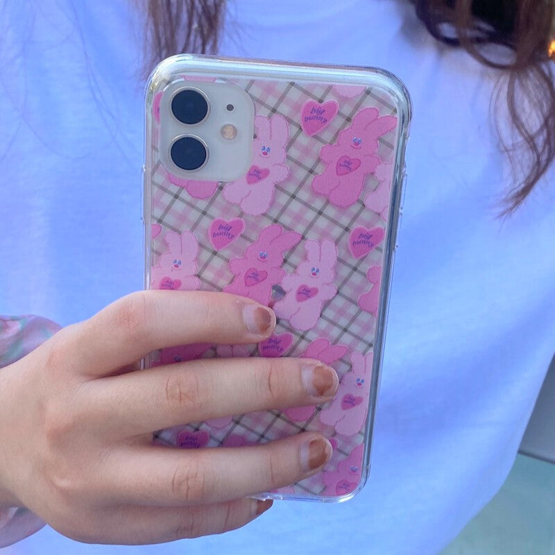 Musemood Big Bunny Friends Phone Case (Clear 透明殼)