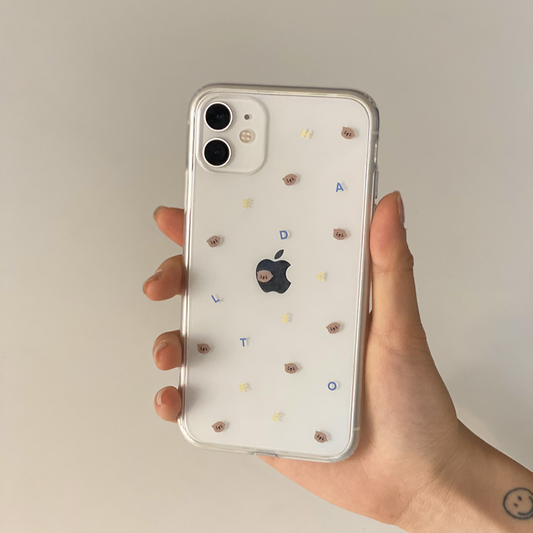 Haedal Pattern Phone Case (Jelly Hard)