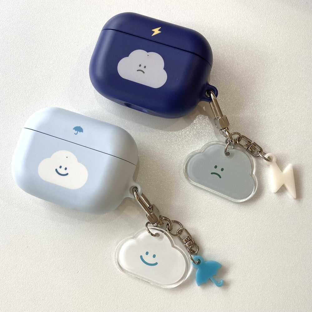 【加購Keyring】Skyfolio White/Dark Cloud Airpods Case