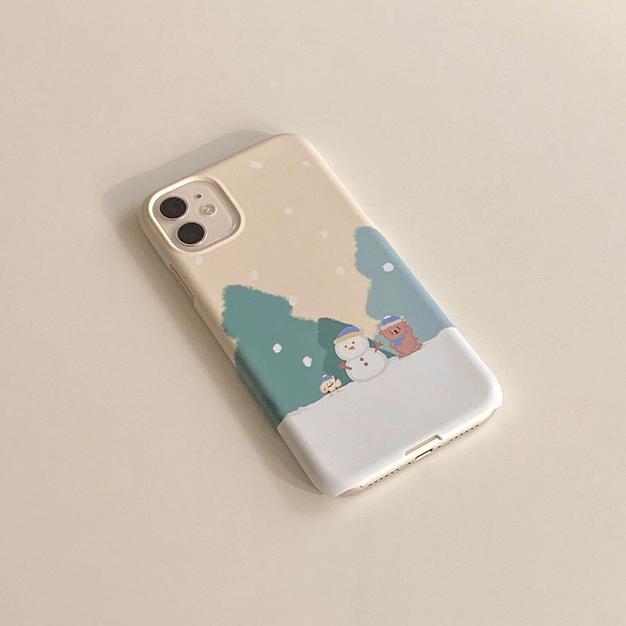 Snowing Phone Case (Hard 普通硬殼)