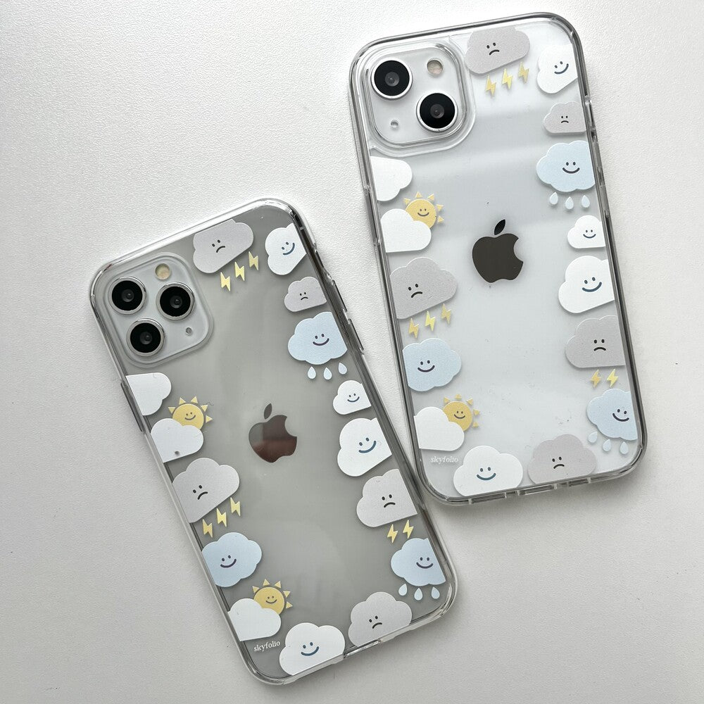 【可加購Tok】Skyfolio Clouds Phone Case (Clear 透明殼)