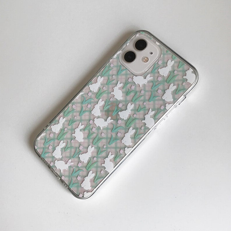 Musemood Tulip Rabbit Phone Case (Clear 透明殼)