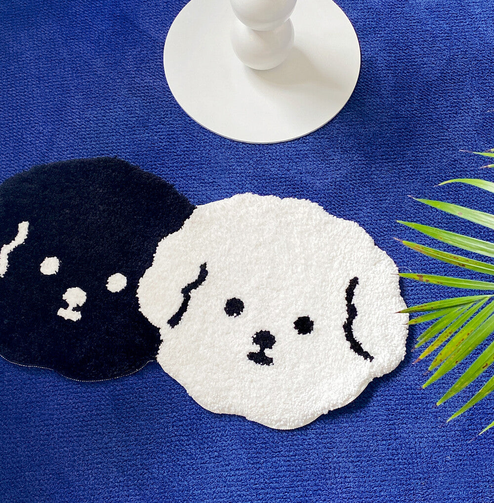 Mill and Moi Poodle Rug (2色)