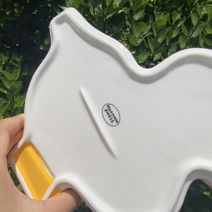 【買2隻有優惠!】Warmmm Smell Ceramic Duck Plate