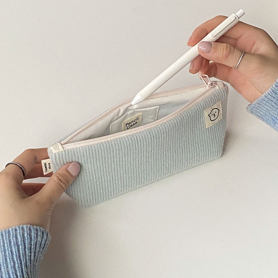 Haedal Store Pencil Case (Knit ver, mint)