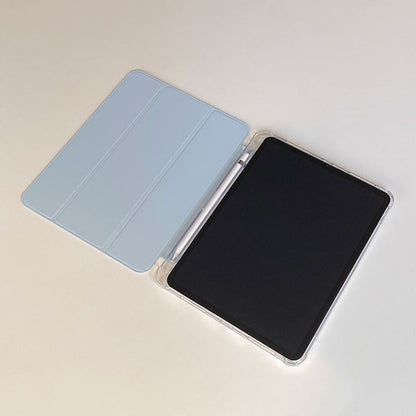 Haedal Pattern Smart Ipad Cover (Baby Blue)