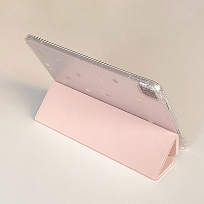 Haedal Pattern Smart Ipad Cover (Pink)
