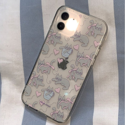 Musemood Cat Field Phone Case (Clear 透明殼)