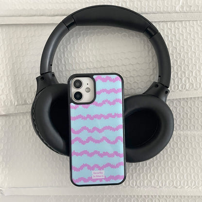 Midmaly Cotton Candy Phone Case (Epoxy Bumper)