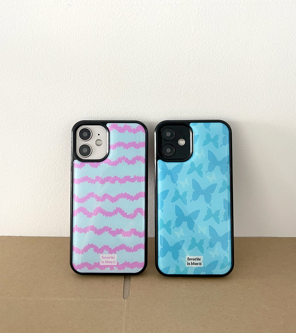 Midmaly Butterfly Phone Case (Epoxy Bumper)