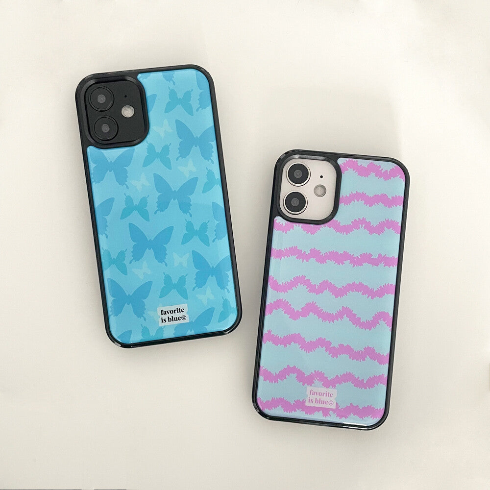 Midmaly Butterfly Phone Case (Epoxy Bumper)